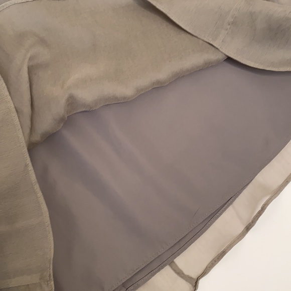 J Crew Halter Taupe Dress Size 8Petite - Picture 10 of 11